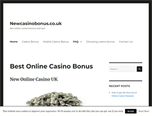 Tablet Screenshot of newcasinobonus.co.uk