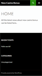 Mobile Screenshot of newcasinobonus.com